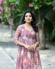 MISTY2-HEAVY FANCY LONG WESTERN DRESS