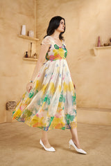 Liyana -Orgenza Long Western Wear