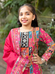 TUHI HEAVY FANCY CHILDREN PAIR WITH DUPATTA SET