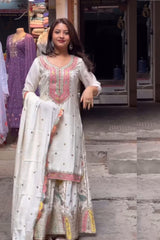 BlackBerry Heavy Black Salwar Suit & Dupatta.