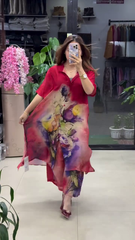 HELLY- LONG SHIRT STYLE DRESS