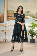 AARVI LONG WESTERN DRESS