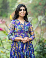 ANERI-Long Western Dress