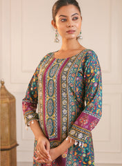 Kaneez-Heavy Fency Pair With Dupatta Set