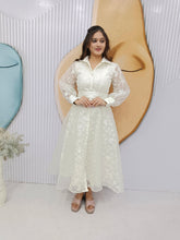 Amirah-Long Western Shirt Style Dress