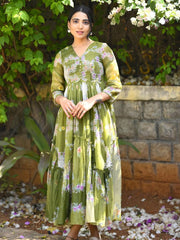 Maahi- Heavy Fancy Long Western Dress