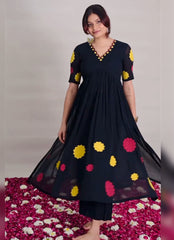 Kala-Fancy Kurti With Plazzo Sent