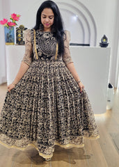 Moyur-Long Western Dress