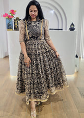 Moyur-Long Western Dress