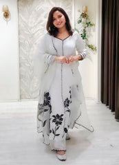 Zooruli Heavy Fanvy Pair With Duppatta Set