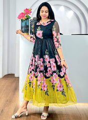 Sayani-Long Fancy Western Dress