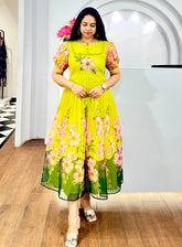 Sayani-Long Fancy Western Dress