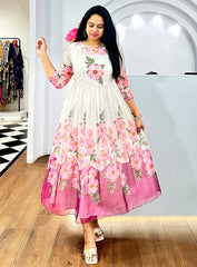 Sayani-Long Fancy Western Dress