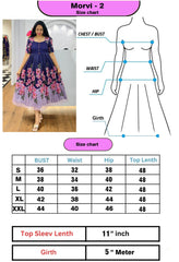 Morvi Long Western Dress