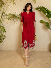 Henna - Elegent Midi Western Wear