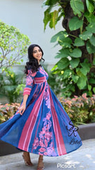 Kia - Anarkali-Long Western Gown