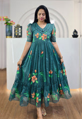 Kalwal- Long Western Dress