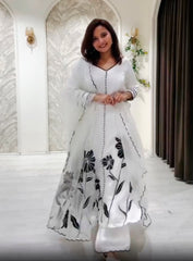 Zooruli Heavy Fanvy Pair With Duppatta Set