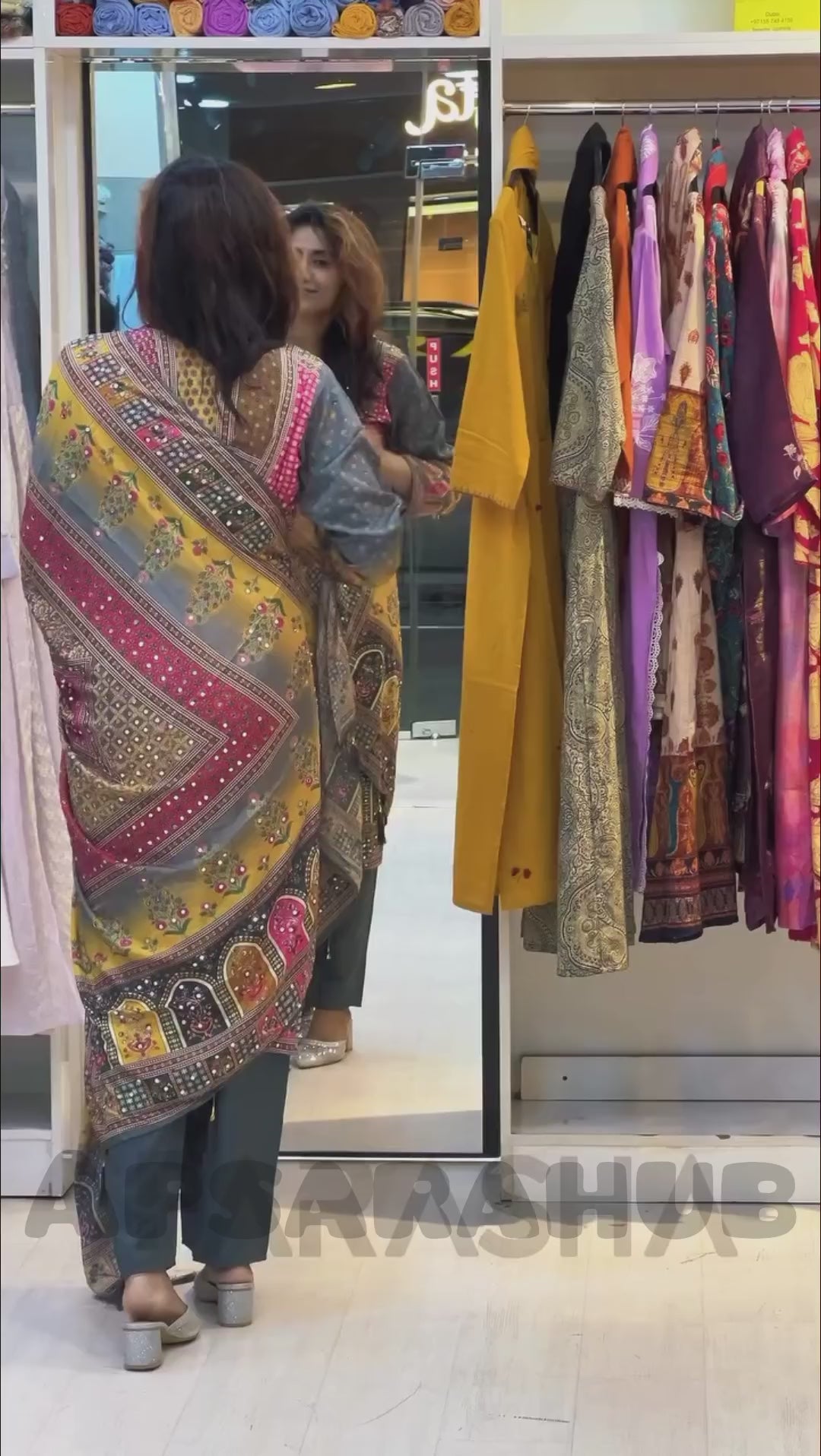 Nazama-Heavy Fancy Pair With Dupatta Set