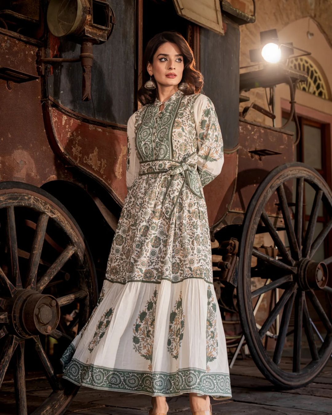 Rahita Heavy Printed Long Western Collection.