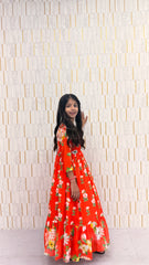 Vihaa kids-Long Western Dress