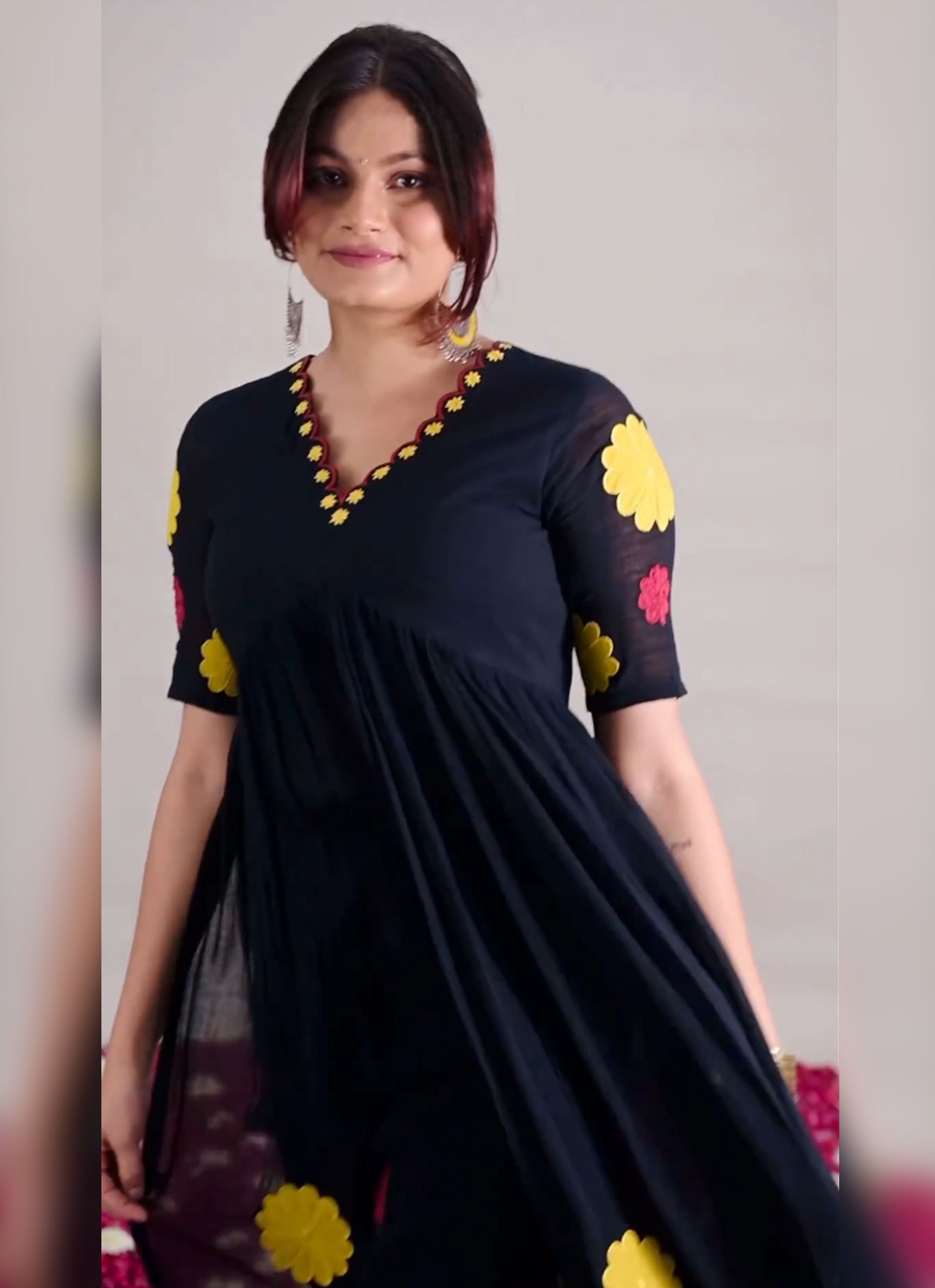 Kala-Fancy Kurti With Plazzo Sent