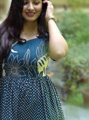 Peeyara - Elegant Muslin Flare Wester Wear