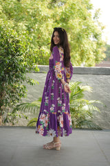 Rusti-Long Wester Wear Gown