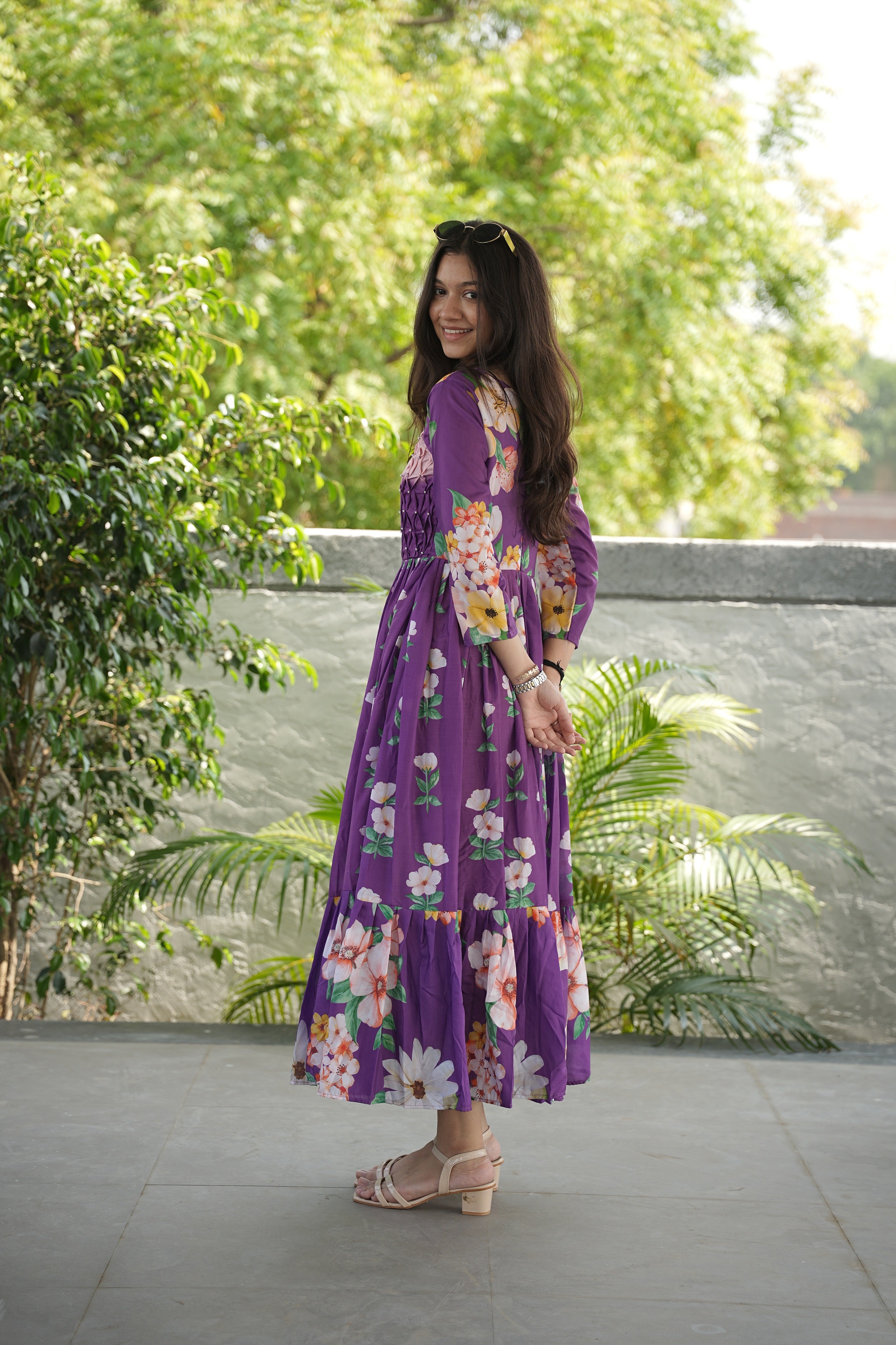 Rusti-Long Wester Wear Gown