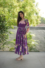 Rusti-Long Wester Wear Gown
