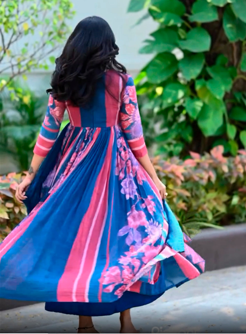 Kia - Anarkali-Long Western Gown