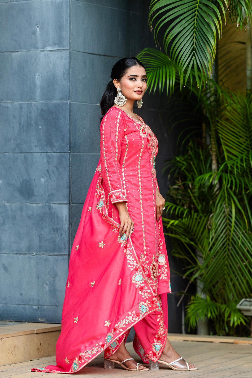 NIVA HEAVY FANCY SUIT PAIR WITH DUPATTA SET