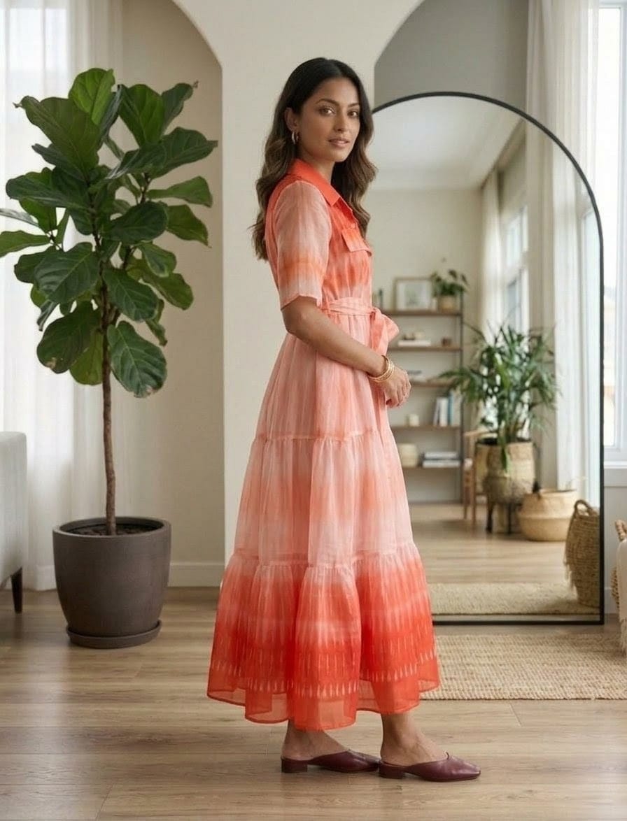 Avexa-Long Western Dress