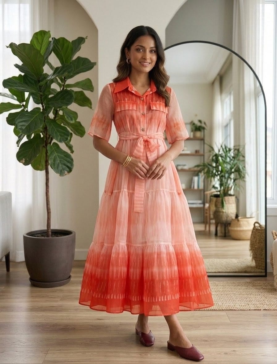 Avexa-Long Western Dress