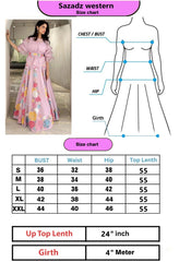 Sazada-Organza Pink Indo-Western Top & Lehenga Set