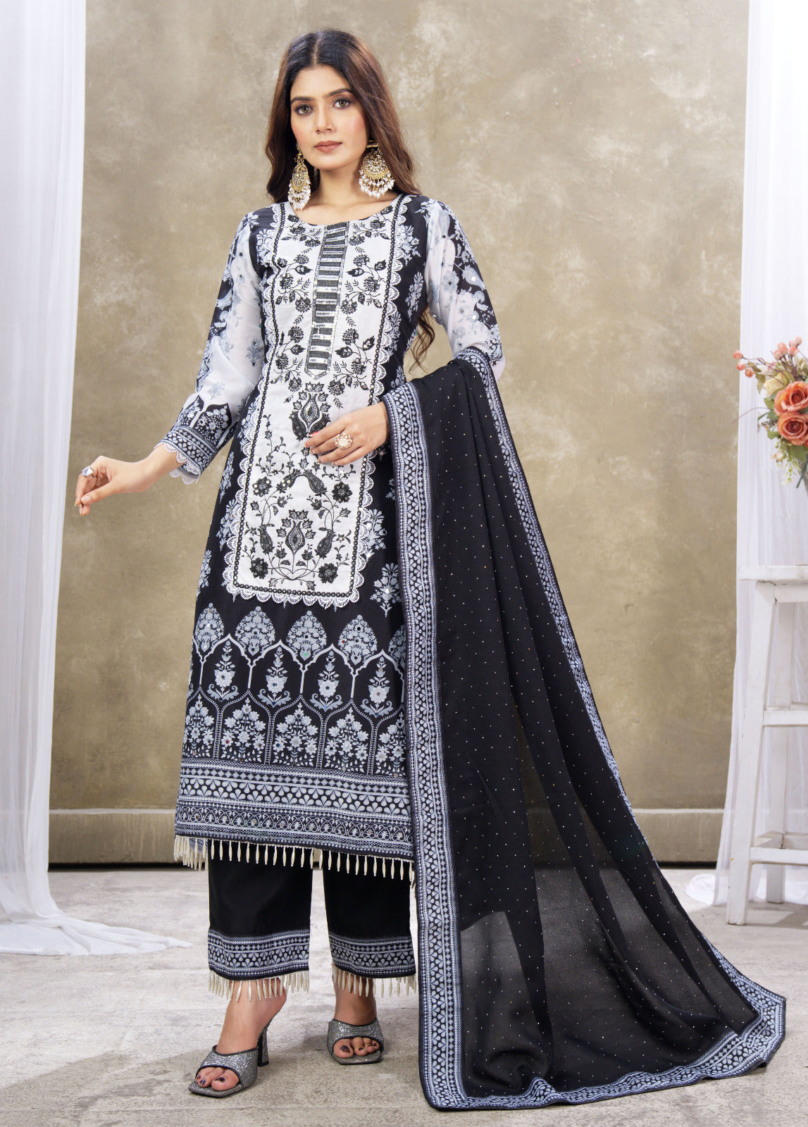 PLEVARI-1 HEAVY FENCY PAIR WITH DUPATTA SET