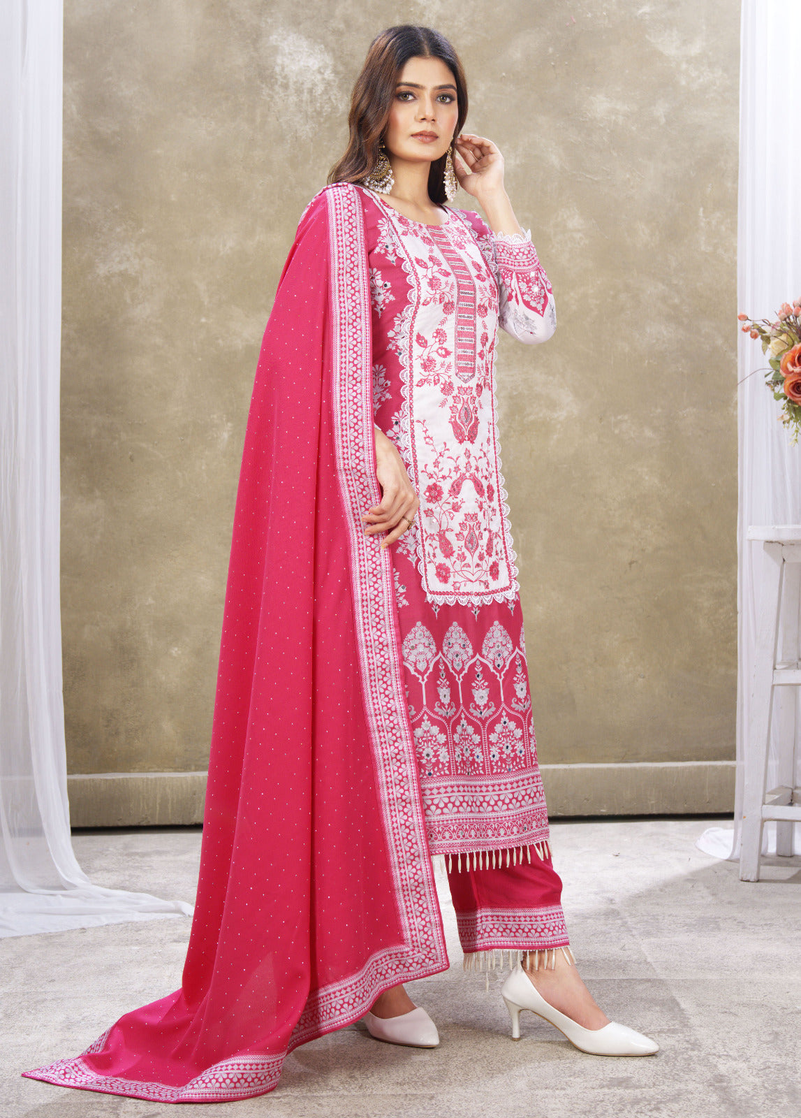 PLEVARI-1 HEAVY FENCY PAIR WITH DUPATTA SET 01