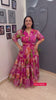 Khubi -Long Flared Wester Dress