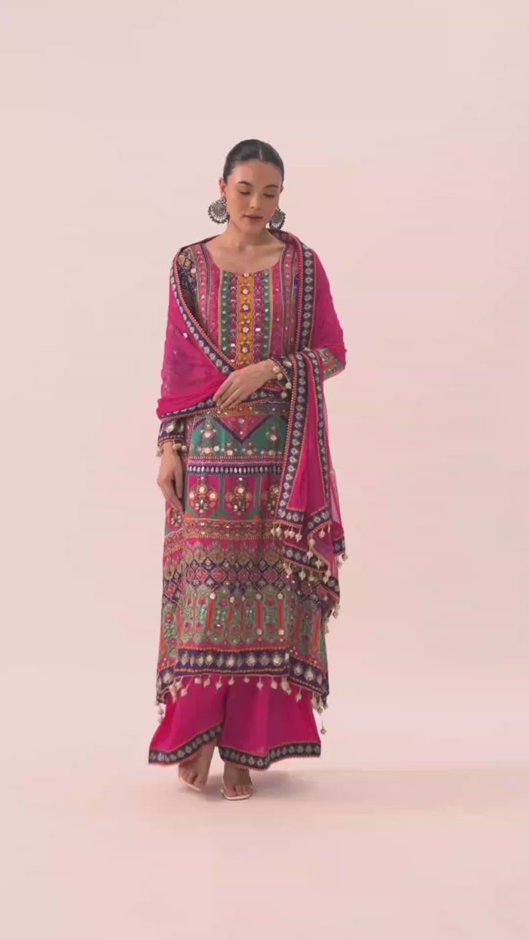 TUHI 2 HEAVY FANCY PAIR WITH DUPATTA SET