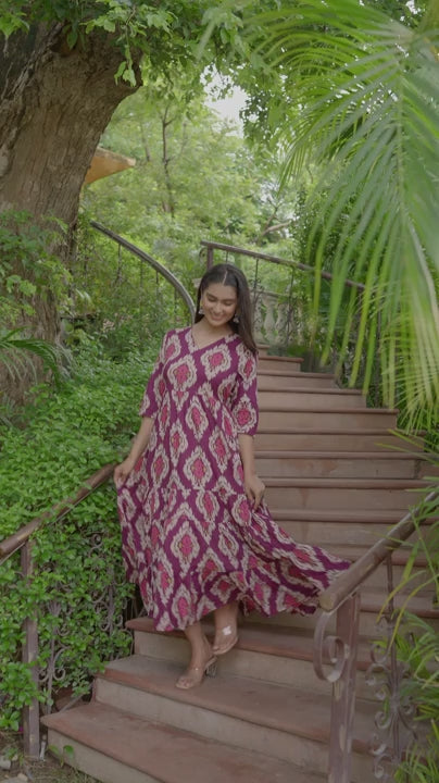 Brinda-Western Dress