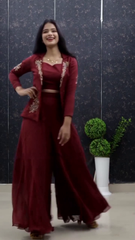 Mouly-Three Piece Suit (Top + Bottom + Jacket Style)